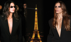 Paris Moda Haftası’nda beklenmedik tesadüf: Serenay Sarıkaya ve Hailey Bieber pişti oldu