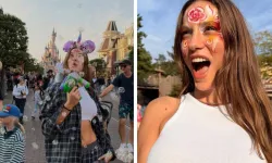Serenay Sarıkaya yoğun tempoya ara verdi! Rotasını Disneyland’a çevirdi