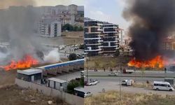 Son Dakika: Akaryakıt istasyonunun yanı alev aldı! Ekipler alarma geçti