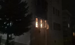 Ankara'da doğal gaz patlaması! Dairede yangın çıktı