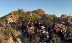 Sahil Güvenlik tespit etti! Bodrum’da 34 kaçak göçmen yakalandı