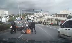 Trafikte motokuryeyi darp ettiler! Saldıran 2 kişiye 360 bin TL ceza