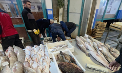 Buca Balık Hali’nde denetim! 45 kilo su ürününe el konuldu