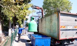 Buca'da tonlarca atık geri dönüşüme gitti