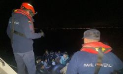 İzmir açıklarında göçmen operasyonu! 76 kişi yakalandı