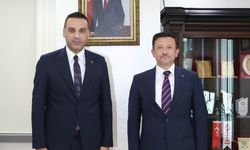 Hamza Dağ’dan Onur Emrah Yıldız’a hayırlı olsun ziyareti! “Kavga etmeye değil, hizmet üretmeye geldim”