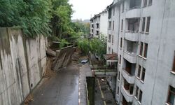 Heyelanın boyutu gün ağarınca ortaya çıktı: 49 daire tahliye edildi! Bölge dronla görüntülendi