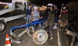 Kütahya-Tavşanlı yolunda feci kaza! 4 araç birbirine girdi