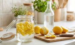 Çöpe attığınız limon kabukları her işe yarıyor! Evde kendi doğal temizleyicinizi böyle hazırlayın