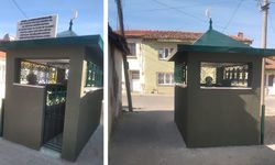 Mahalle sakinleri el ele verdi, Kaptan Dede Türbesi yenilendi