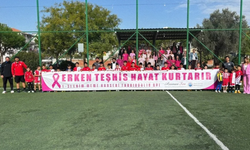 Menderes’te pembe buluşma: Meme kanserine karşı farkındalık mesajı