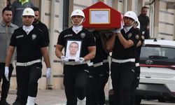 Polis memuru Orhan Gazi Yetiş'e acı veda: Son yolculuğuna uğurlandı