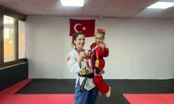 6 aylıkken annesinin yarışmalarına gitti, şimdi tekvando öğreniyor! 60 madalyalı şampiyon anlattı