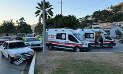 Söke'de kavşakta kaza! 2 kişi yaralandı