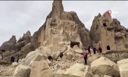 Son Dakika: Kapadokya’da peribacası çöktü! Çok sayıda ölü ve yaralı var