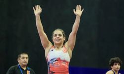 Milli güreşçi Tuba Demir dünya şampiyonasında büyük başarı
