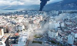 İskenderun'daki deprem sonrası son durum havadan görüntülendi!