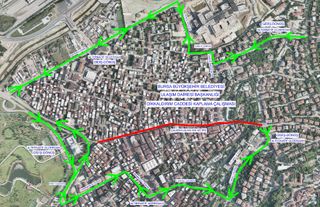 Dikkaldırım Caddesi'nde trafik düzenlemesi