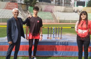 Balkan ikincisi milli atlet Muhammed Enes Kılıç'ın hedefi olimpiyatlar
