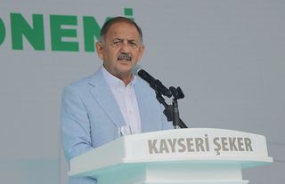 Çevre, Şehircilik ve İklim Değişikliği Bakanı Özhaseki, Kayseri'de konuştu