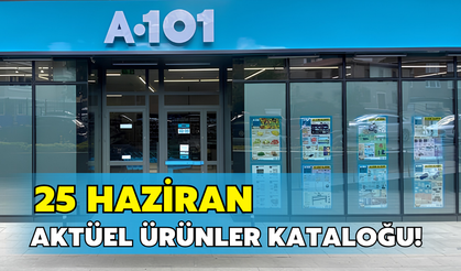 25 Haziran A101 aktüel kataloğu yayınlandı! Klimadan beyaz eşyaya kadar uygun fiyatlı ürünler bu hafta A101'de