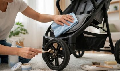 Bebeğinizin sağlığı için ertelemeyi bırakın! Temiz gibi görünüyor ama değil: Kumaşından tekerleğine doğru temizlik şekli
