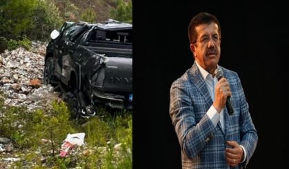 Eski Ekonomi Bakanı Nihat Zeybekci trafik kazası geçirdi