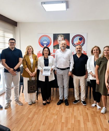 İYİ Parti İl Başkanı Doğan’dan Eğitim-İş 3 No’lu Şube’ye ziyaret