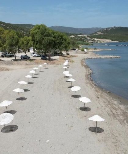 Berrak denizi ve bakir doğasıyla dikkat çekiyor! İzmir'de şehirden kaçışın yeni adresi!
