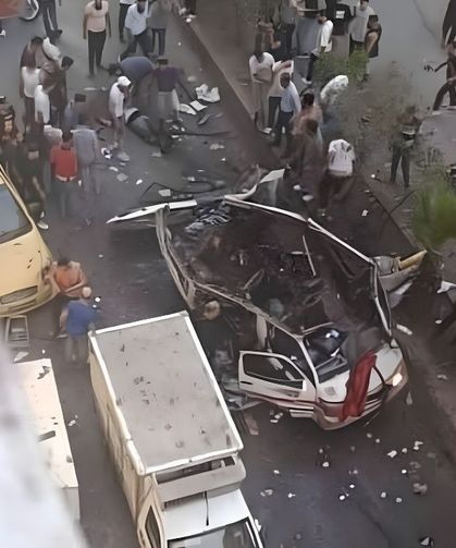 Suriye'nin başkentinde şiddetli patlama! Yaralılar hastanelere kaldırıldı