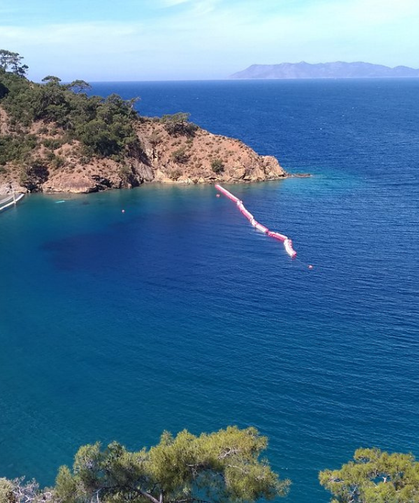 Fethiye’de böyle bir koy var! Masmavi deniziyle şehir merkezine yakın huzur durağı