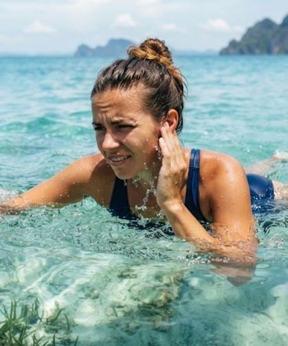 Denizden ve duştan çıkanlar dikkat! Kulağa kaçan suyu böyle çıkarabilirsiniz