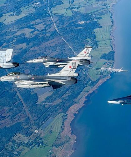 Türk savaş uçakları Baltık semalarında görevde: Estonya'dan teşekkür mesajı