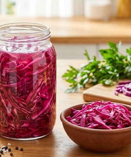 Lokanta usulü mor lahana turşusu sirke ile mi limonla mı olur? Kaç günde hazır olur?