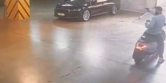 Çiğli Belediye Başkanı'nın makam aracına saldırının görüntüleri ortaya çıktı!