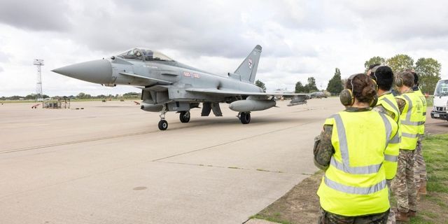 MSB duyurdu: Türk heyeti İngiltere’de Eurofighter tesislerini inceledi