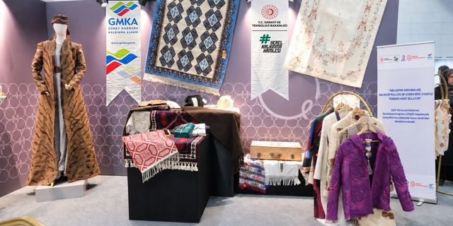 Balıkesir’in geleneksel el sanatları İstanbul’da sergilendi! Eserler büyük ilgi gördü