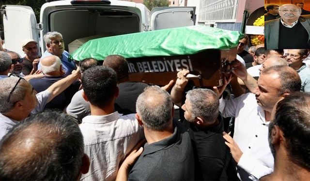 İzmir'de balkondayken maganda kurşunuyla hayatını kaybeden adama acı veda!