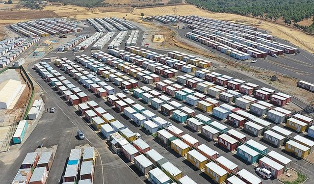 51 konteyner kentte 62 bin 409 depremzede misafir ediliyor