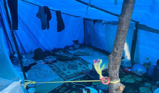 Çadırda ateş yaktıkları tenekeden sızan gazdan etkilenen 6 işçi tedaviye alındı