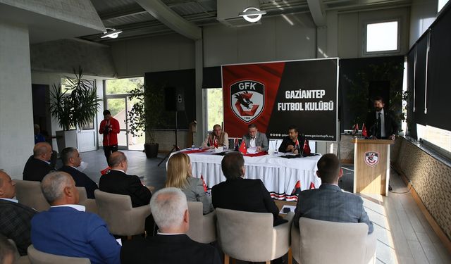 Gaziantep Futbol Kulübü'nde tüzük tadil kongresi yapıldı