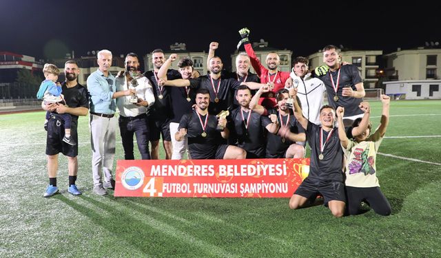 Menderes Belediyesi Futbol Turnuvası sona erdi