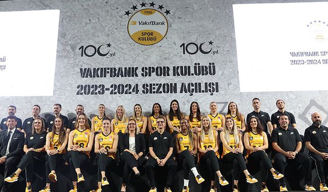 VakıfBank Kadın Voleybol Takımı, 2023-2024 sezonunu açtı