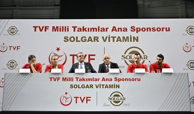 Voleybol milli takımlarının vitamin ana sponsoru Solgar Vitamin oldu
