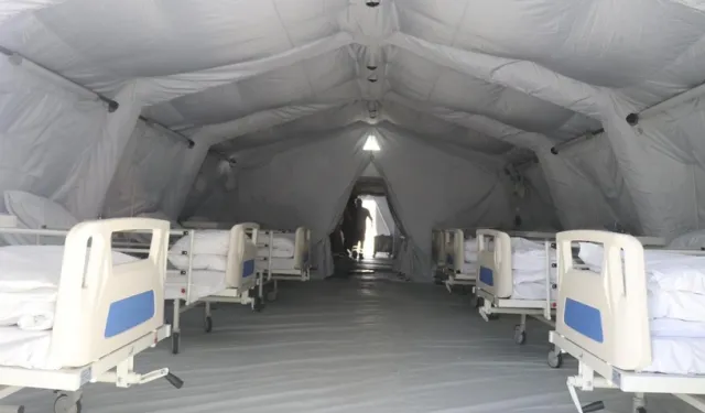 Sahra hastaneleri İzmir Alsancak Limanı’ndan hareket ederek Mısır’a gidecek