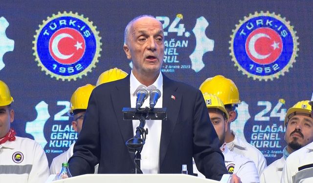 Türk-İş Genel Başkanı Atalay: “8 milyon asgari ücretli var, başlarını aşağı eğme lüksümüz yok"