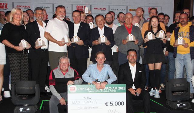 27. Golf Mad Golf Turnuvası sona erdi