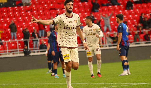 Kubilay Kanatsızkuş, Göztepe formasıyla ilk golünü attı