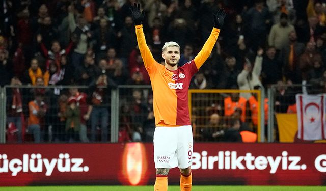 Maç sonu 3’lüsü Mauro Icardi'den