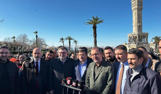 AK Partili Dağ startı Saat Kulesi önünde verdi: İzmir, 80 ile örnek olacak!